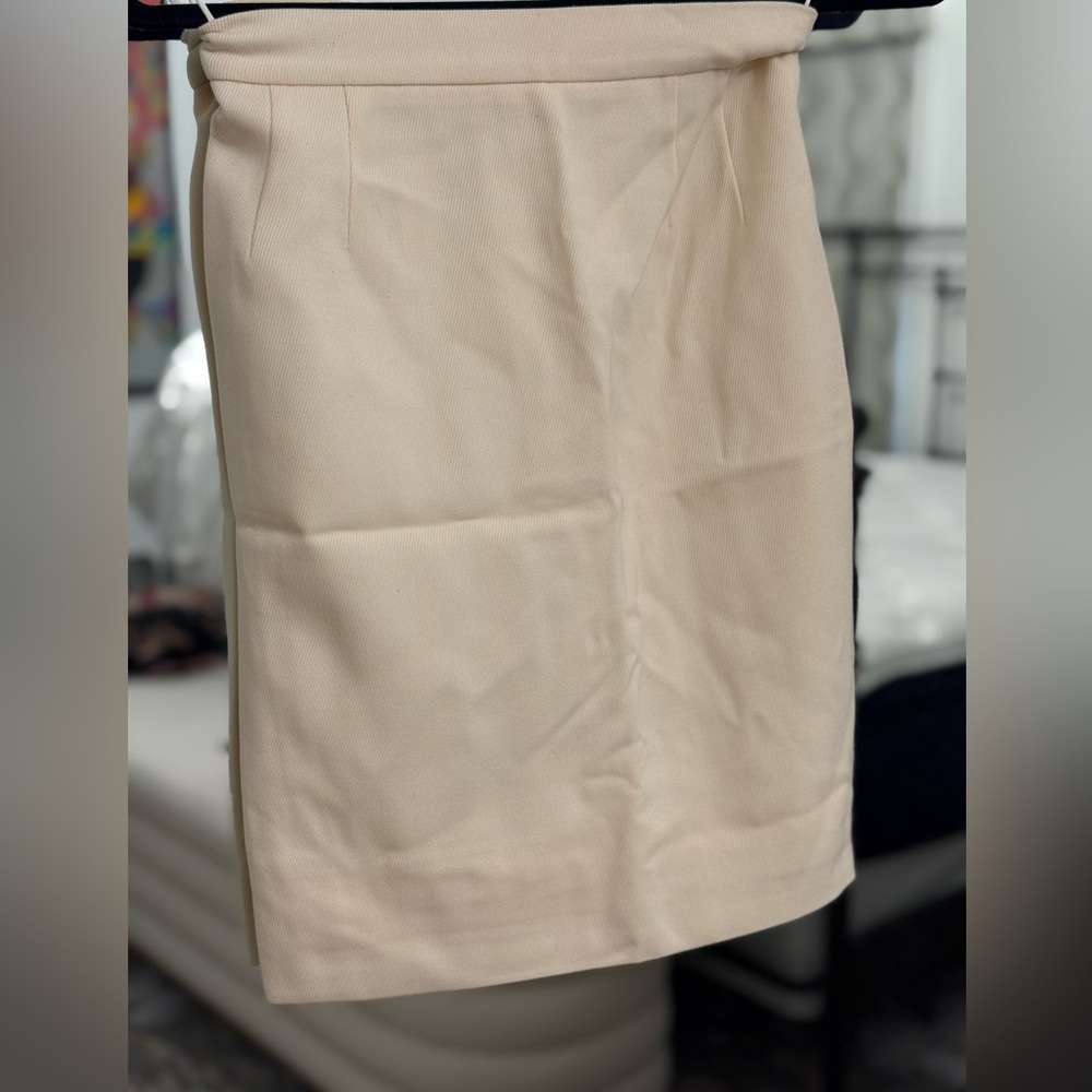 VALENTINO Elegant  Cream Women's Skirt
